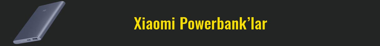 xiaomi powerbank icerik